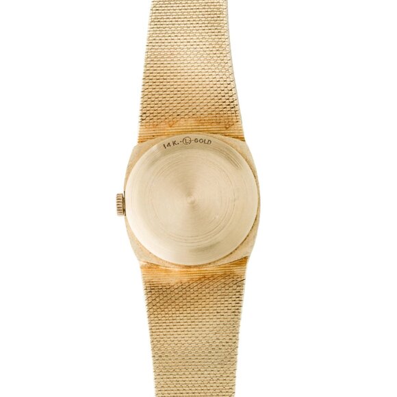 Rolex Ladies 14k Gold Luxury Engraved Watch - Picture 4 of 4